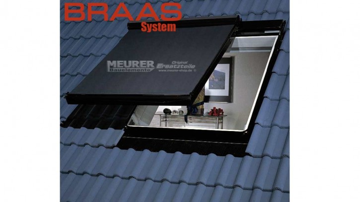 Netzmarkise für Braas und Delta-Atelier Dachfenster