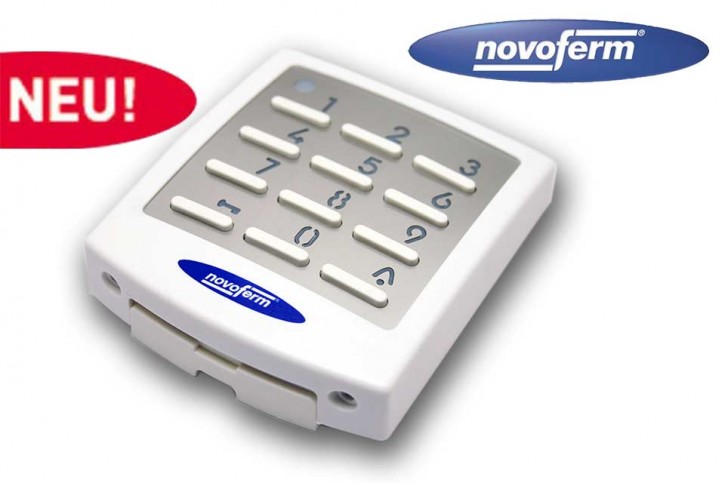 10-Kanal Funk Codetaster Weiß Novoferm Signal 218