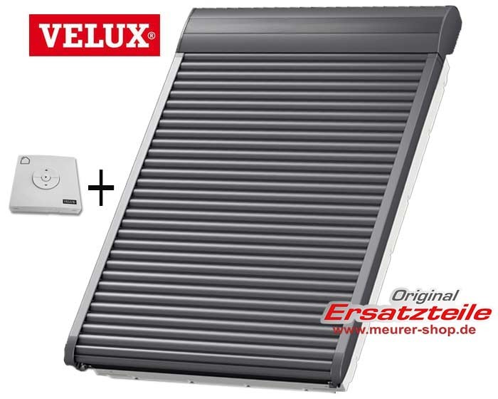VELUX Elektro-Rollladen SML MK06 78x118 cm inkl. Funk-Wandschalter