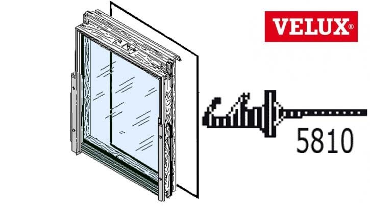 Velux Gleitdichtung umlaufend für Fensterflügel