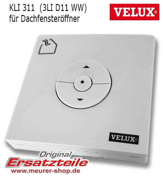 KLI 311 WW Velux Bedientaster für Fenster