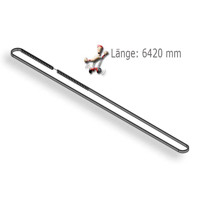 Zahnriemen für NovoMatic 401/-02, 501/-02, 801/-02 , ZS 2