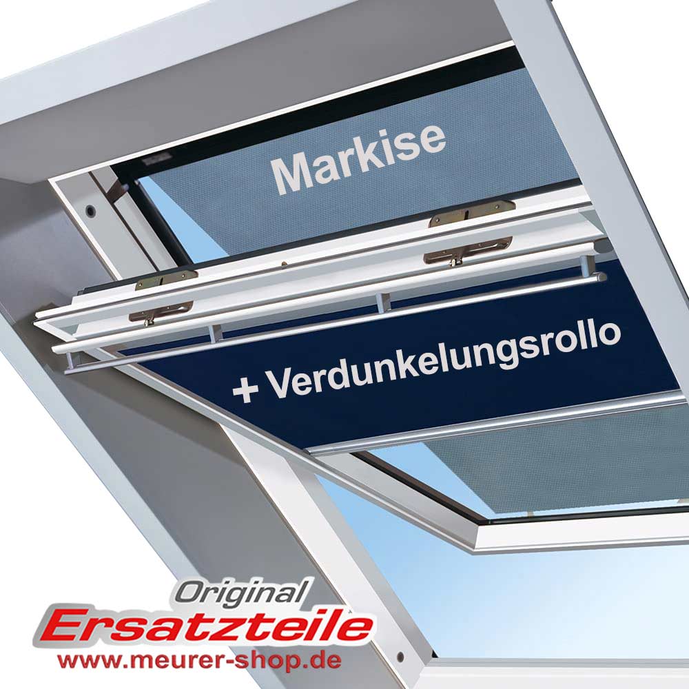 Vorteils-Set Velux Markise & Verdunkelungsrollo DOP S08-DOP 410 / P10 / PK10