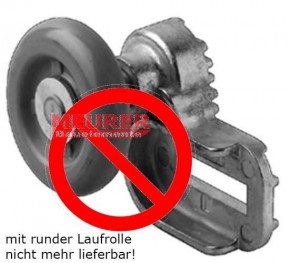 oberer Laufrollenhalter mit Rolle links Novoferm / Siebau