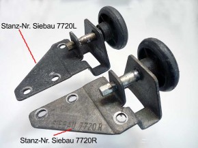 Laufrolle (Rollenbock) 7720 Rechts für Siebau Schwingtor