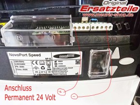 NovoPort Speed, LED Mobility Komplett System, inkl. Motor, Steuerung, Handsender
