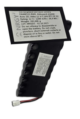 alternativer Ersatz Akku Roto Solar-Funk Rollladen RT / RT2 SF (1x10)