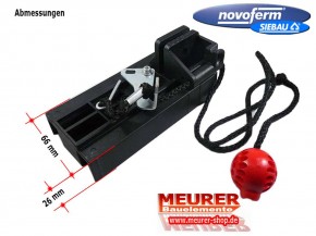 Laufschlitten für Siebau / Novoferm NovoMatic 403/553/803