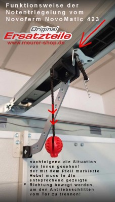 NovoMatic 423 Torantrieb Akku Version