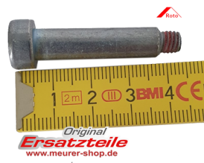 Klapplagerbolzen Rechts, Inbus-Schraube für Roto Designo R6/R8 Ausstellarm