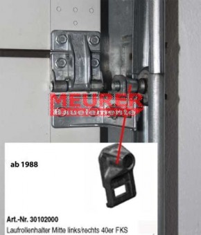 Laufrollenhalter Novoferm/Siebau ISO GST