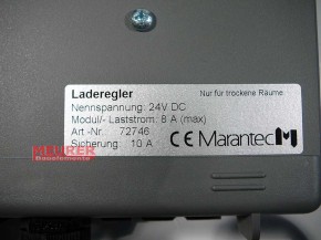 Akku Laderegler für Marantec Comfort 211 Solar