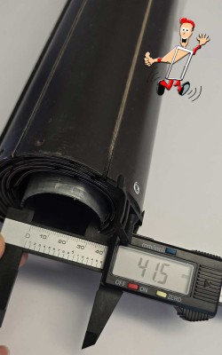 Mitnehmer für NEUEN Roto ZRO RT2 Rollladen 40,5 mm Formschlüssig