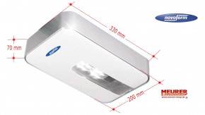 Motorkopf Aggregat Novoferm Novomatic 563 S, 800N mit LED