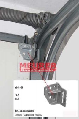 Oberer Rollenbock Rechts | Novoferm /Siebau