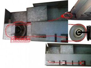Drahtseil Ersatzteil für Polynorm, Finish Door Garagentor Deckenlauftor