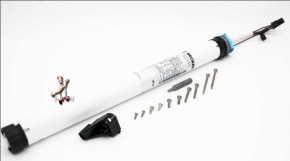 Roto Solar Funk Rollladen Motor Ersatz ZRO RT2 Solar Rohrmotor 12V SG5 SI