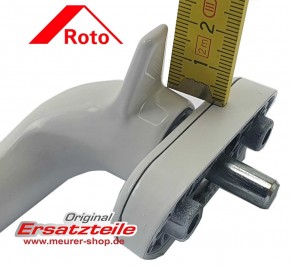 Roto Dachfenster Griff 43x/73x Holz / Kunststoff, Weiß