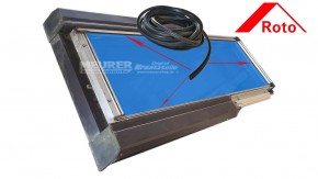 Glas Dichtung Außen, Roto Kunststoff Dachfenster