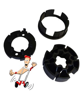 Mitnehmer für NEUEN Roto ZRO RT2 Rollladen 40,5 mm Formschlüssig
