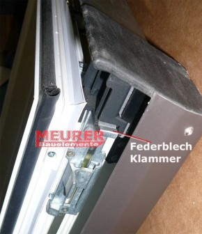Federblech Klammer Roto 64 / 84x K