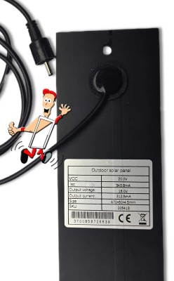 Ersatz Solarpanel für Velux SSL Solar Rollladen von Baujahr 03.2012 bis 06.2022