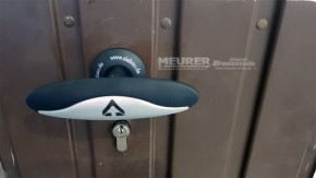 Tor Griff komplett für Siebau Schwingtore