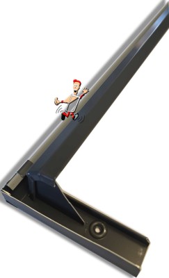 Markisenkasten, 2001 fester Teil, Alu grau GPL / GPU Bj. 2000 - 2013