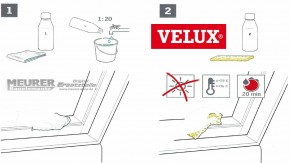 ZZZ 131 KA Lack-Pflege-Set für weiß lackierte VELUX Holzfenster