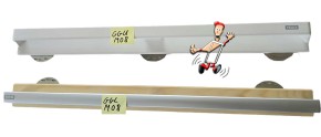 Griffleiste (Lüftungsklappe) für Velux GGU/GHU/GPU/VU/VKU